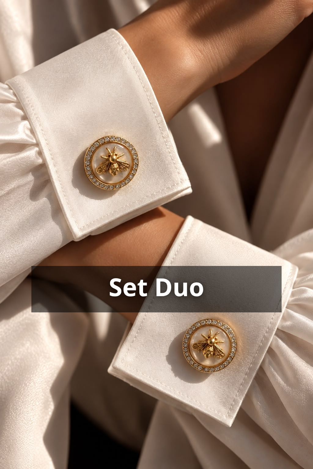 Set Duo Polsini | Copribottoni gioiello