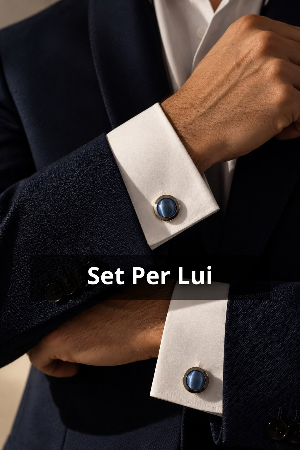 Duo Per Lui | Copribottoni gioiello