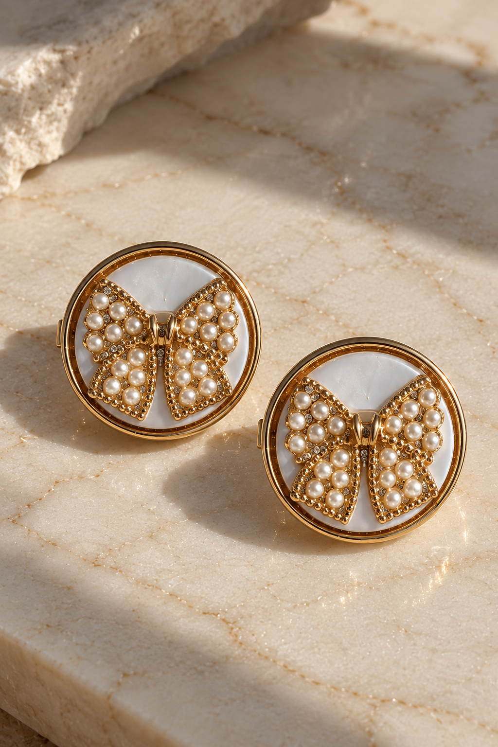 Duo Cassandra | Copribottoni gioiello