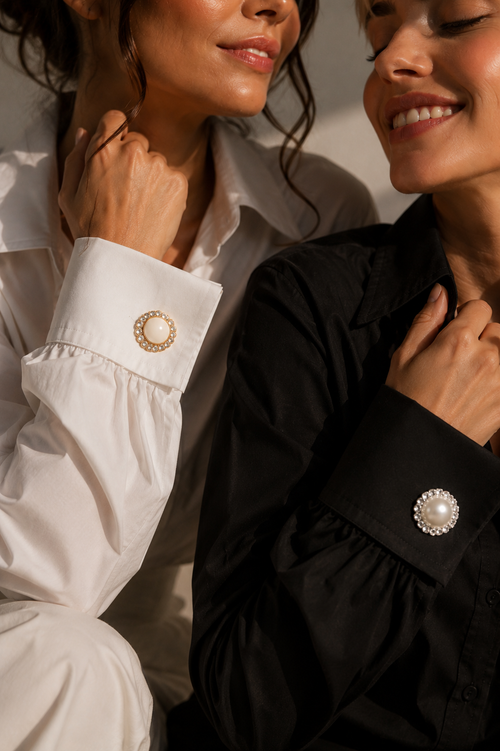 Duo Calliope | Copribottoni gioiello