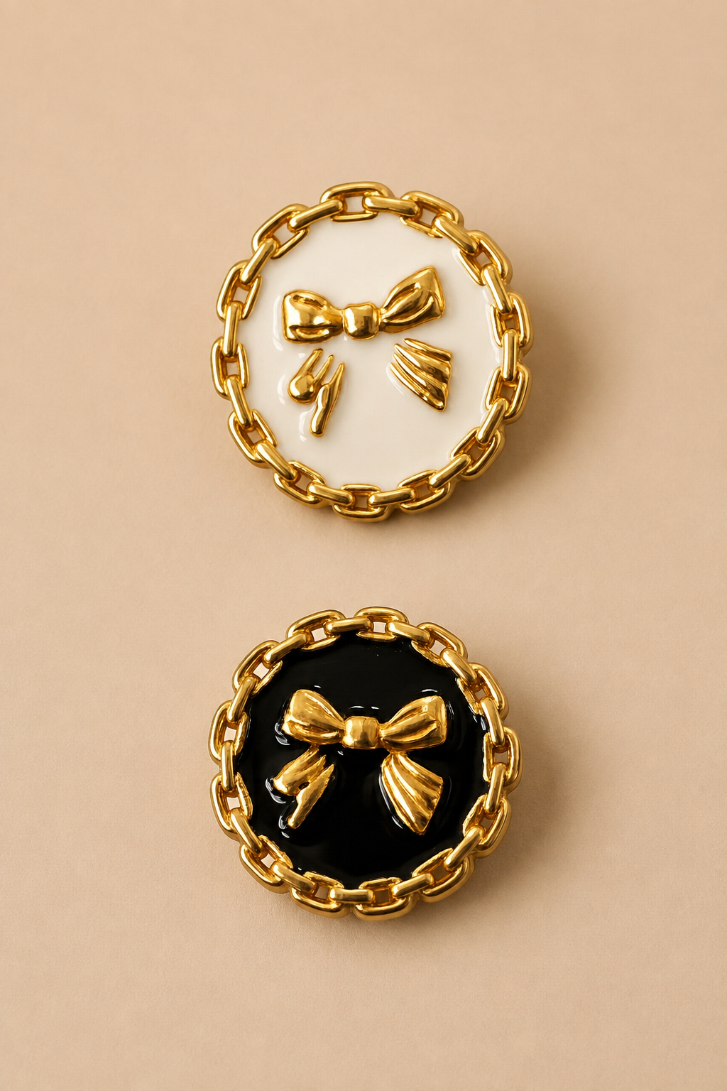 Duo Thalia | Copribottoni gioiello