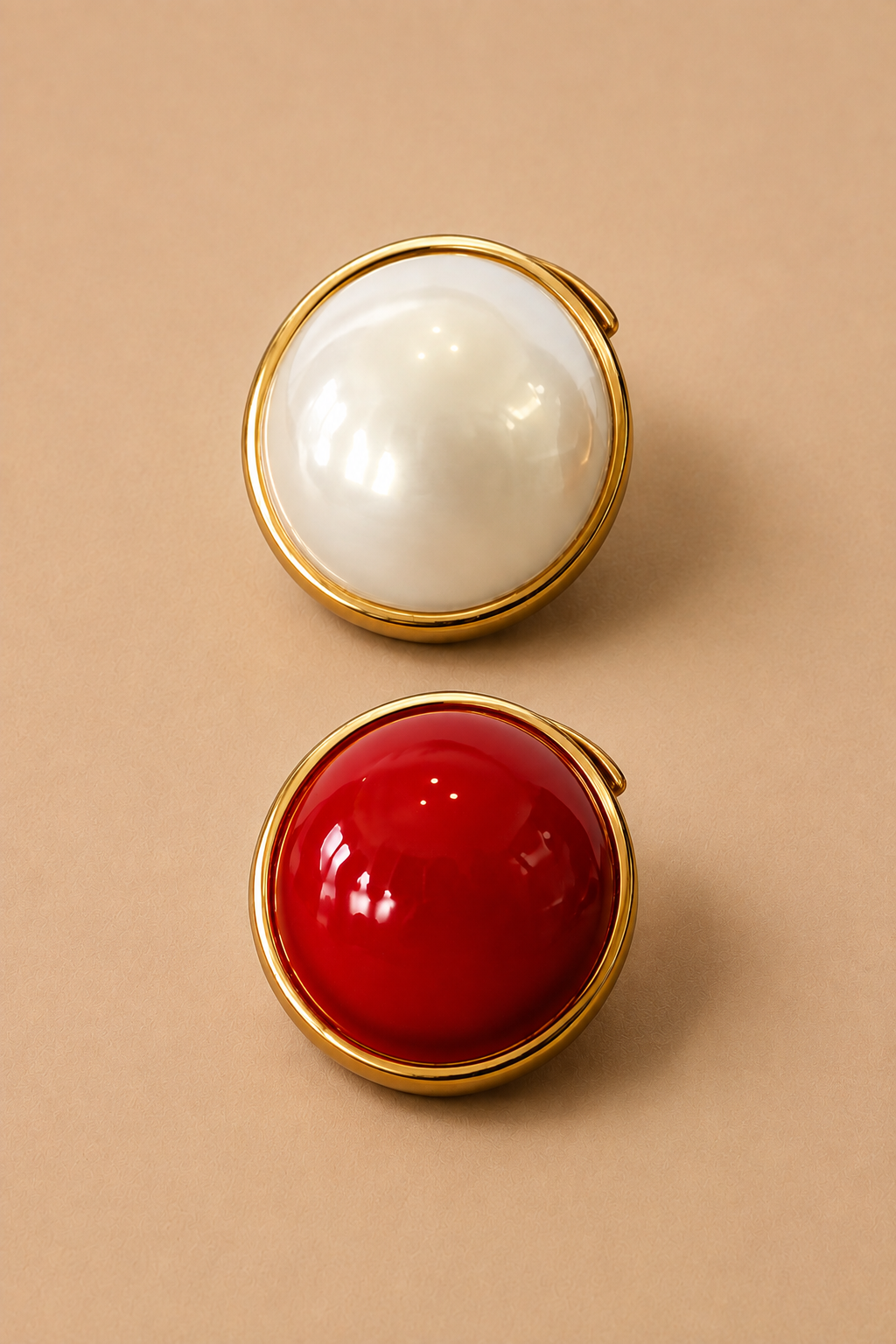 Duo Aurora | Copribottoni gioiello