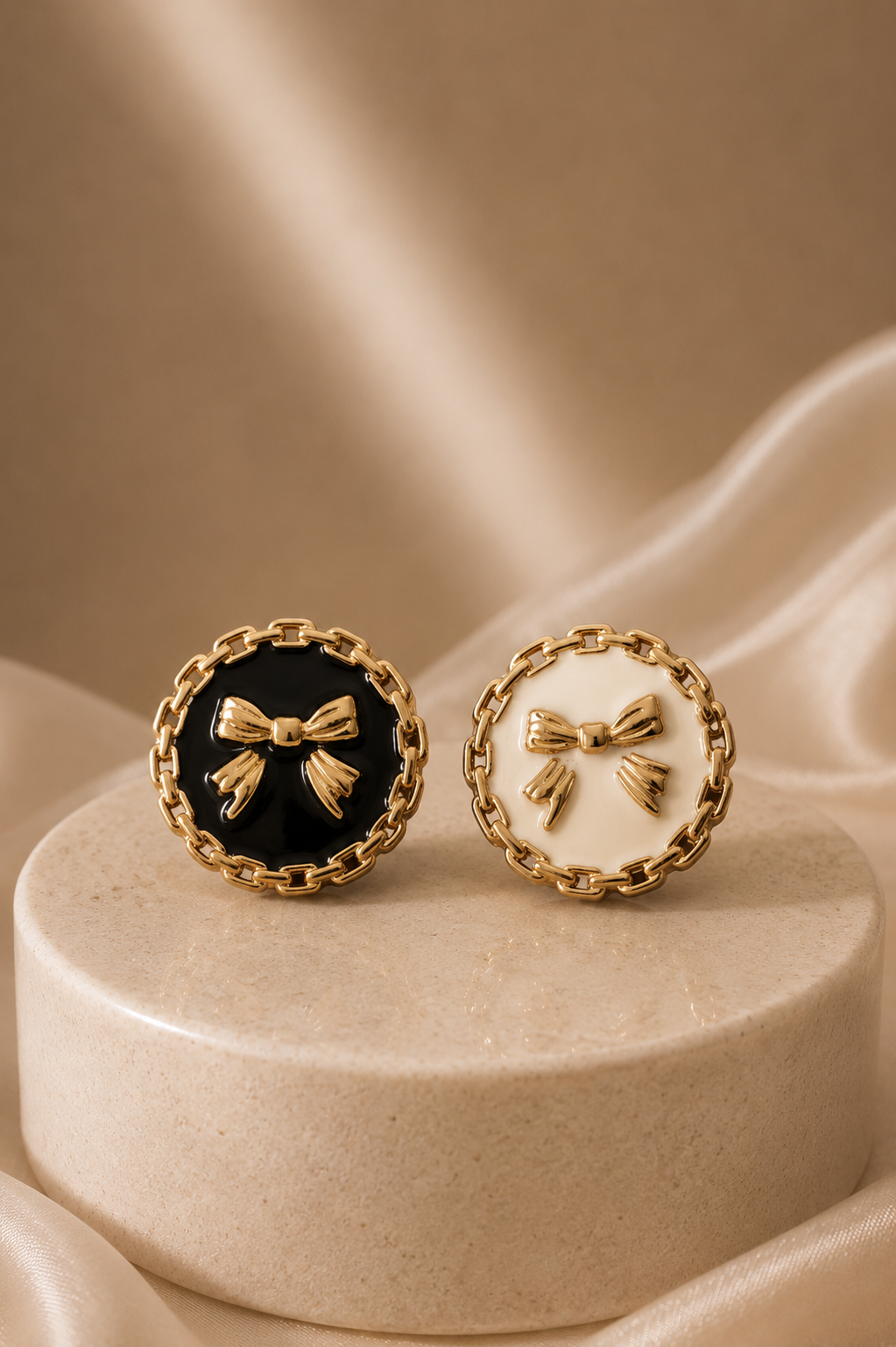 Duo Thalia | Copribottoni gioiello
