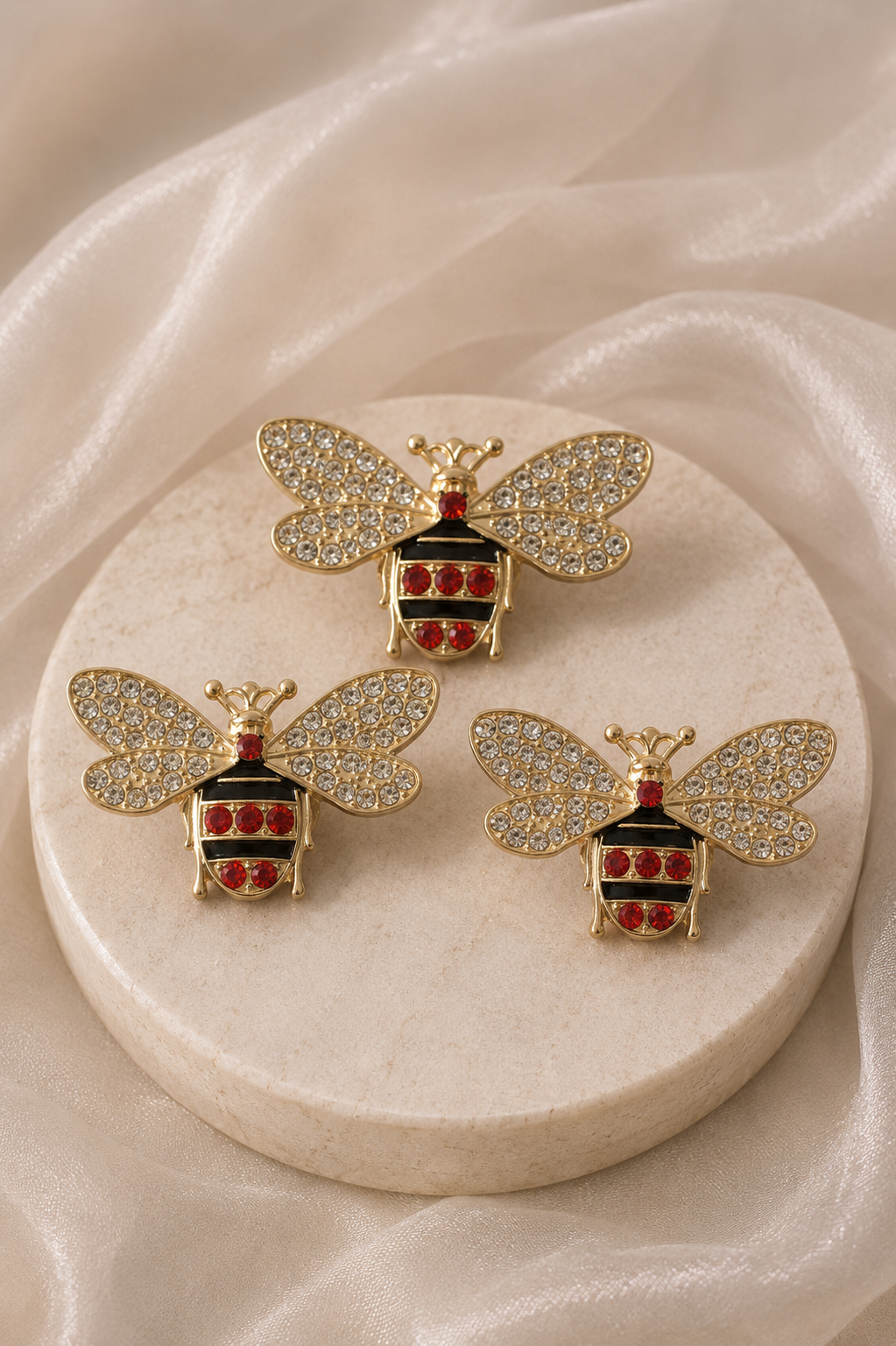 Trio Persefone | Copribottoni gioiello