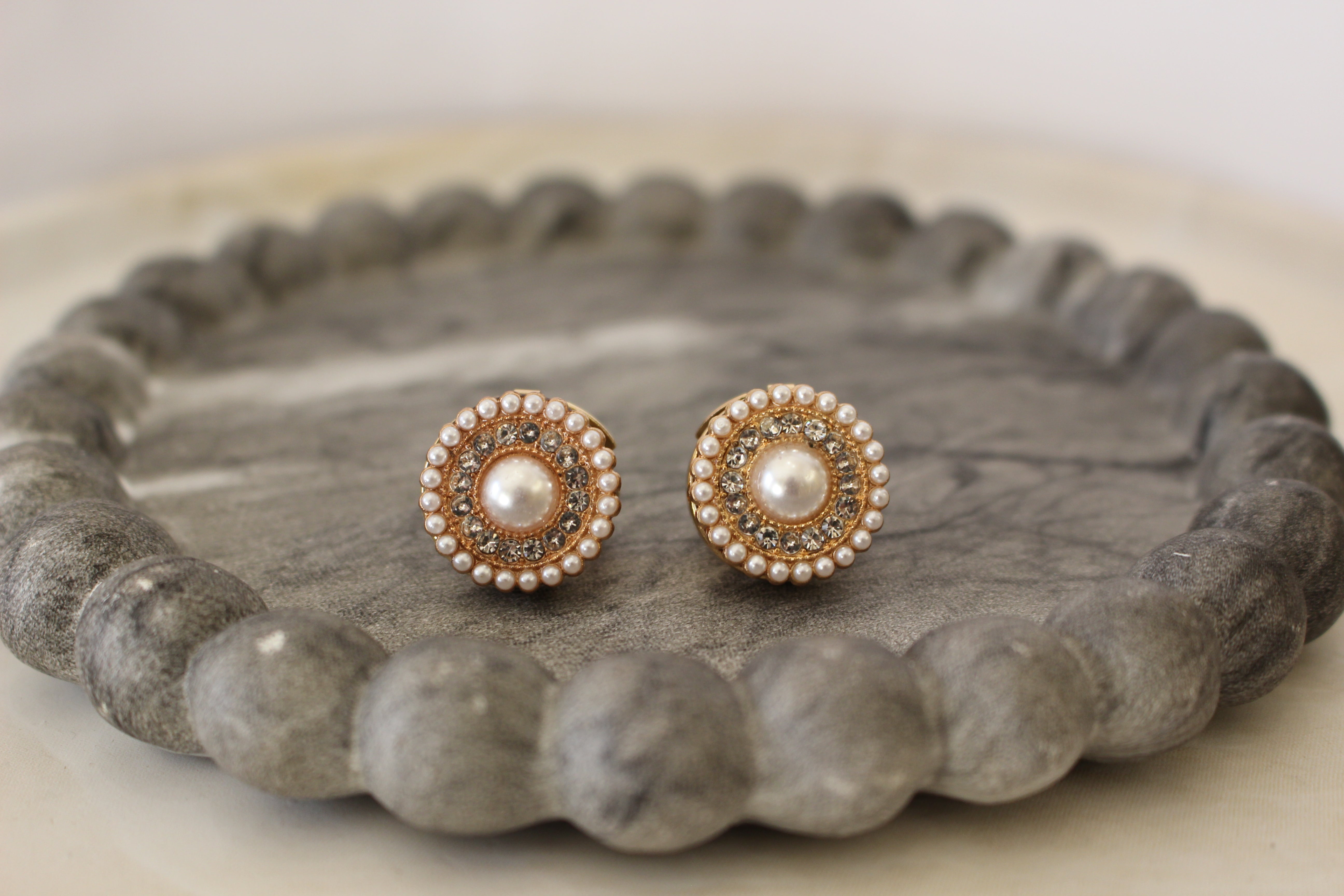 Duo Selene | Copribottoni gioiello