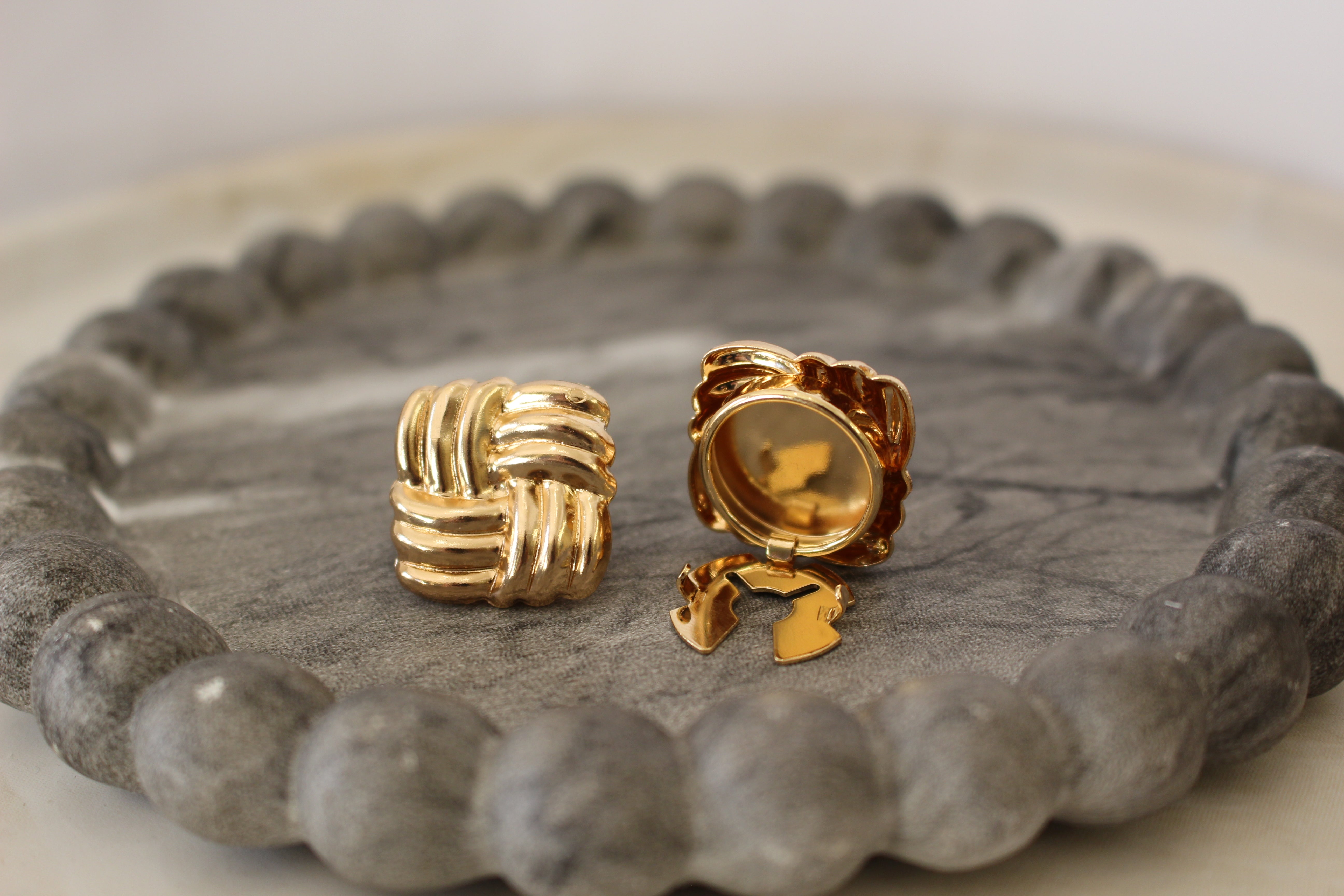 Duo Demetra | Copribottoni gioiello