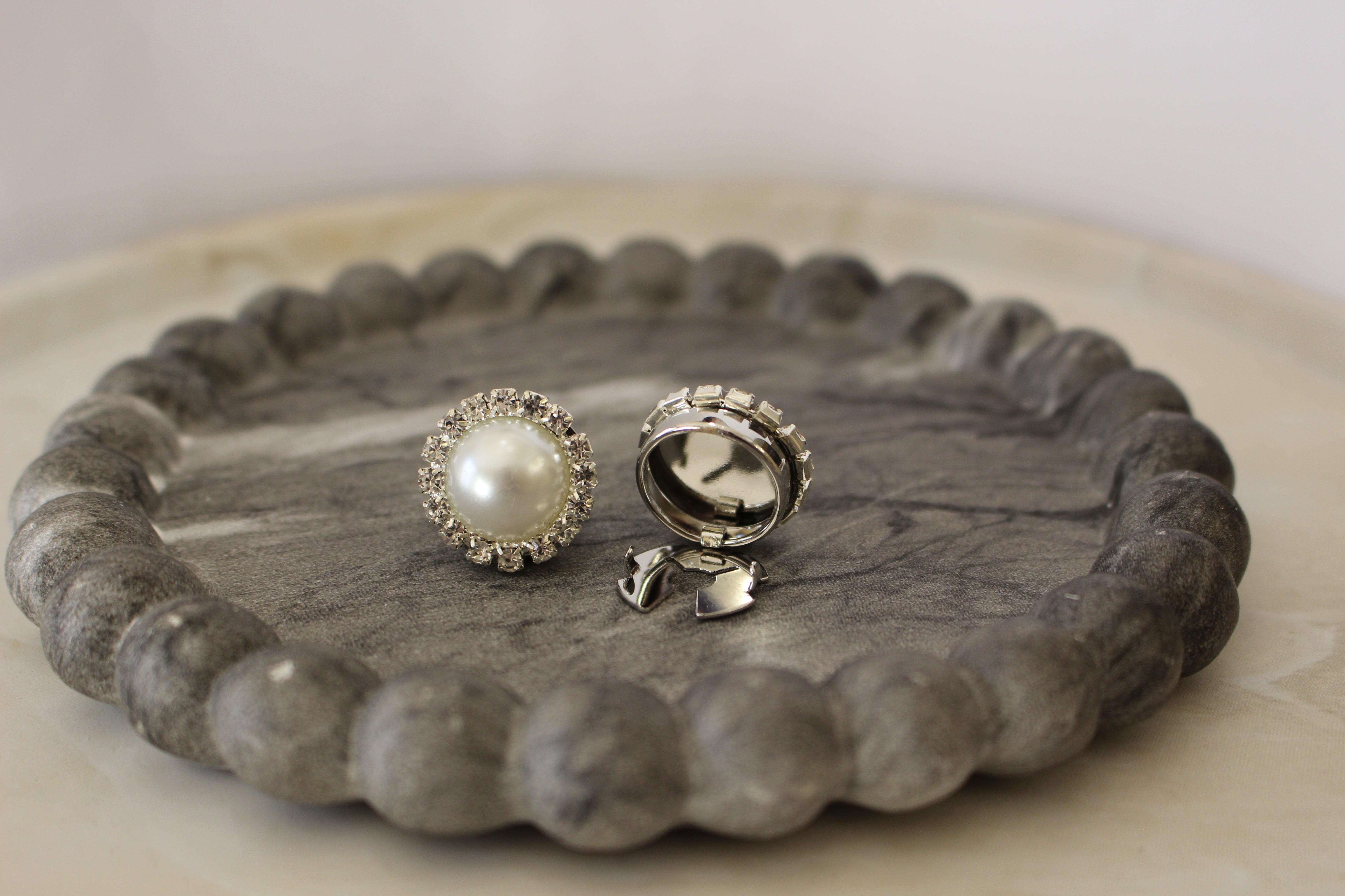 Duo Calliope | Copribottoni gioiello