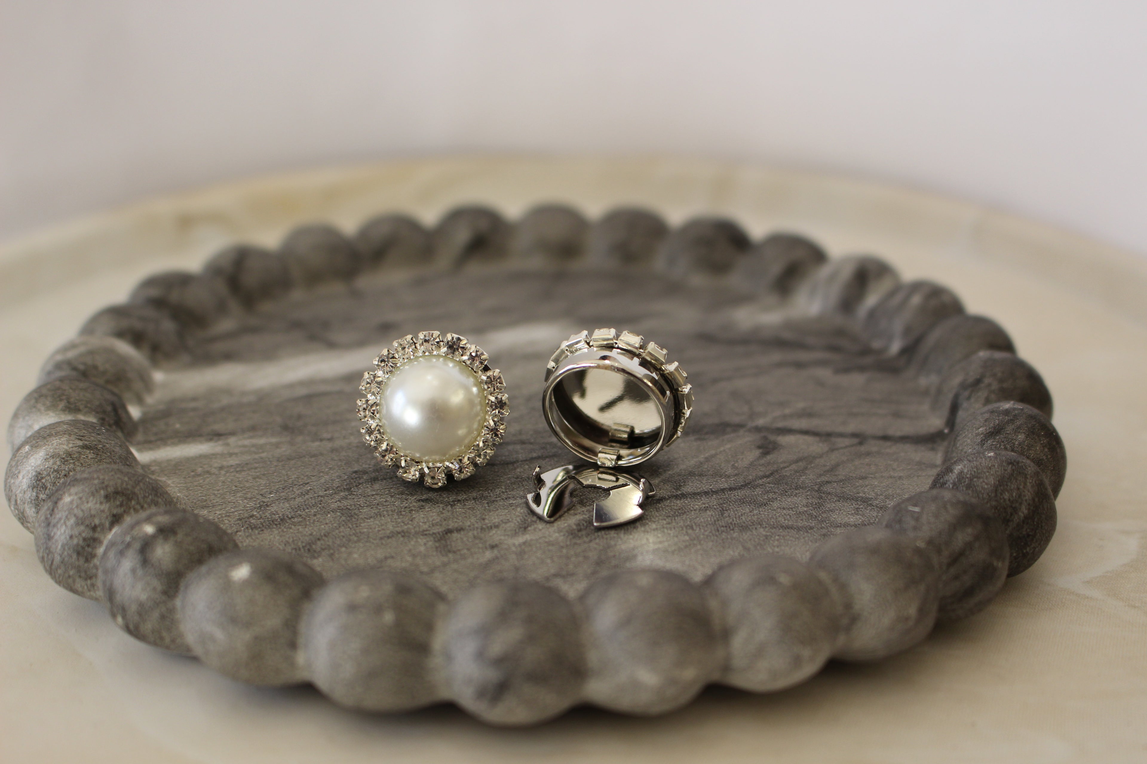 Duo Calliope | Copribottoni gioiello