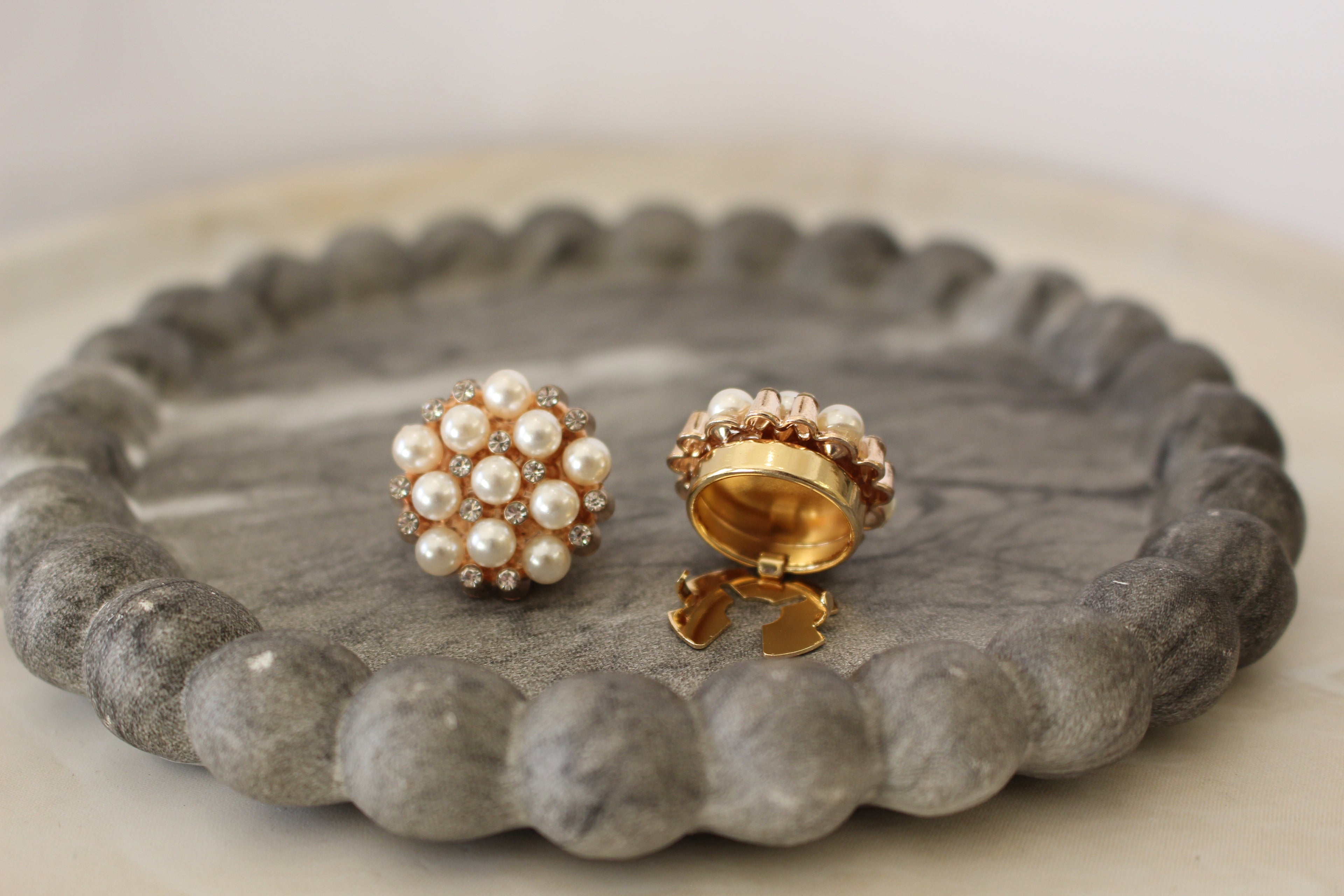 Duo Afrodite | Copribottoni gioiello