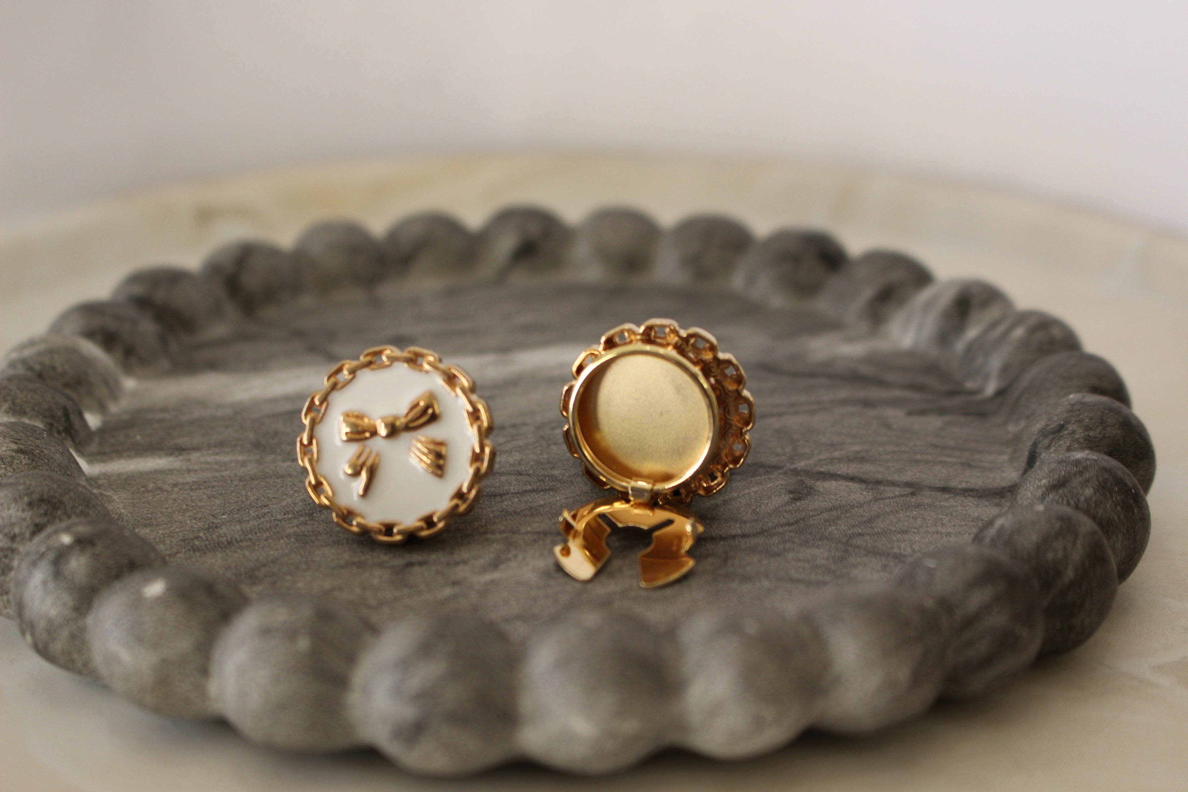 Duo Thalia | Copribottoni gioiello
