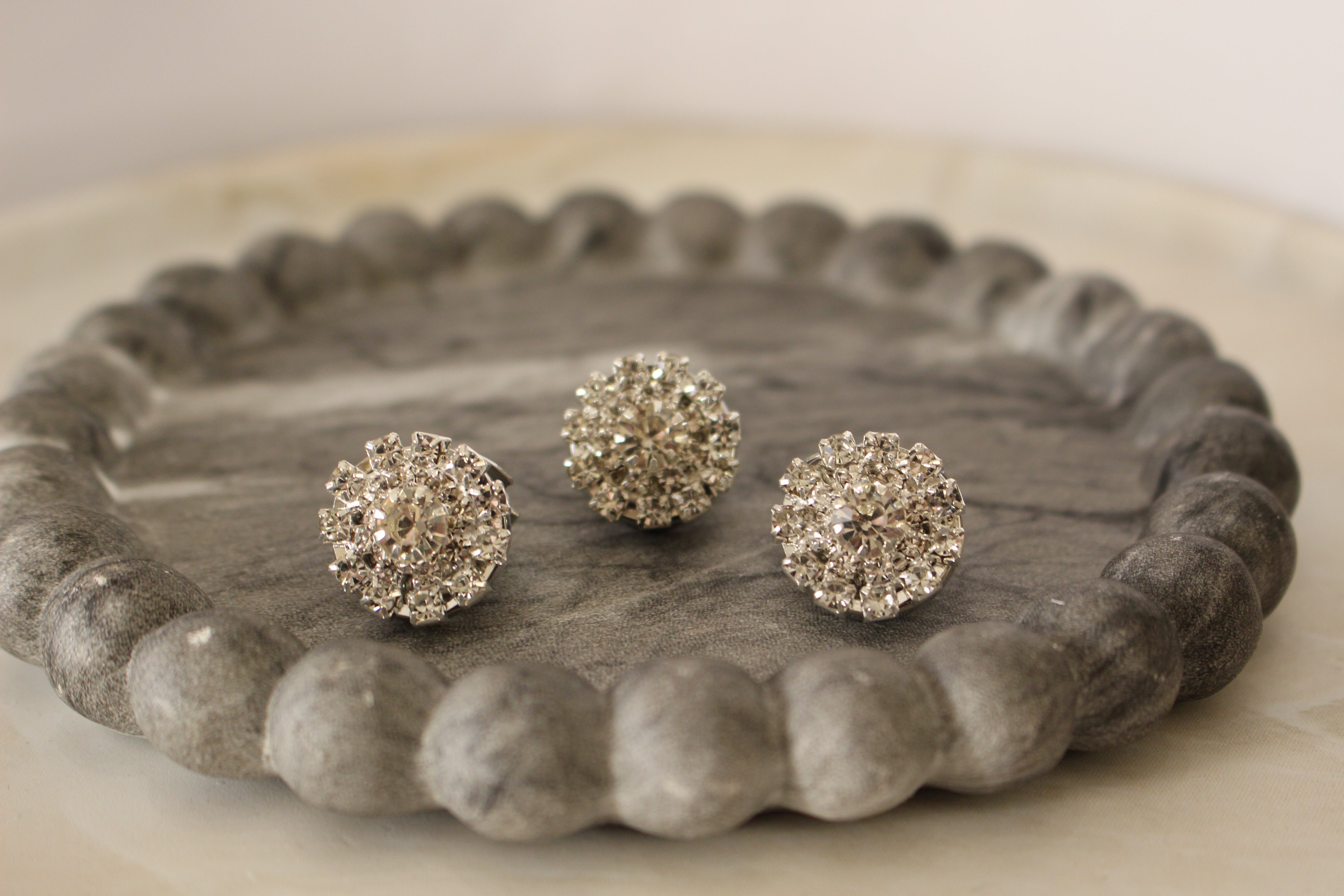 Trio Atena | Copribottoni gioiello