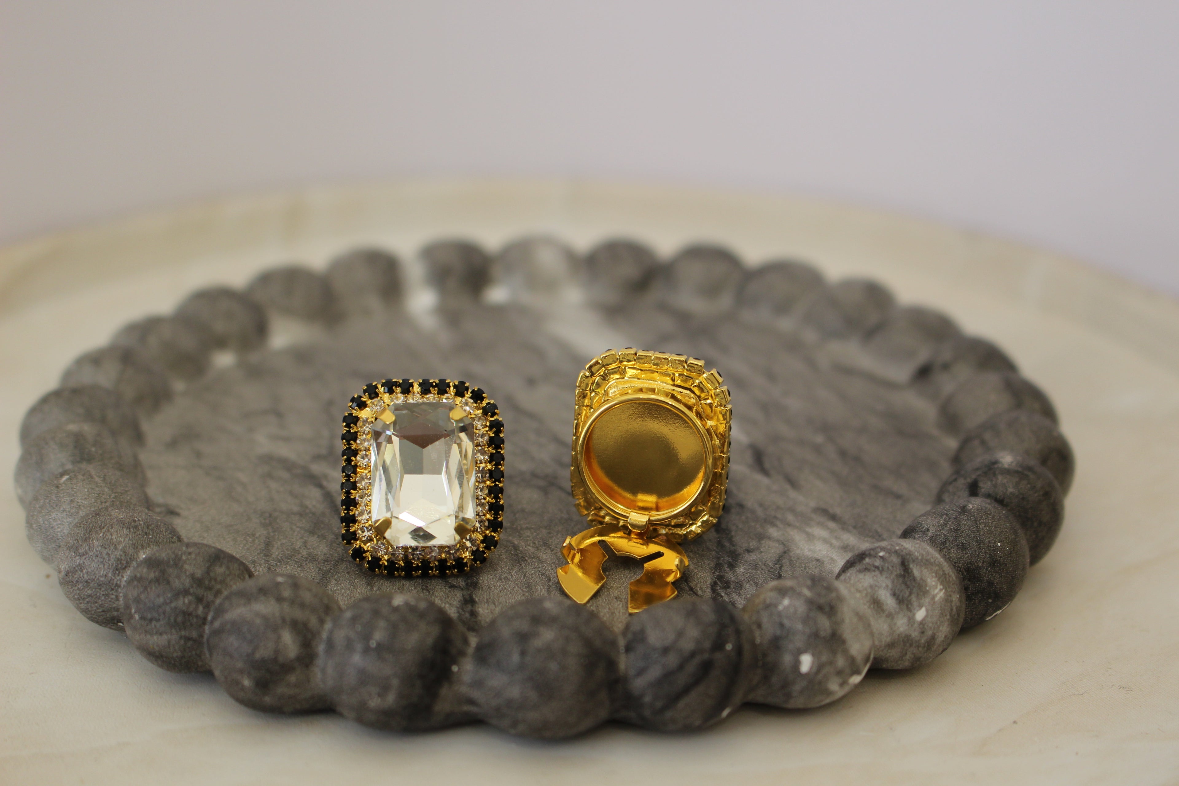 Duo Urania | Copribottoni gioiello