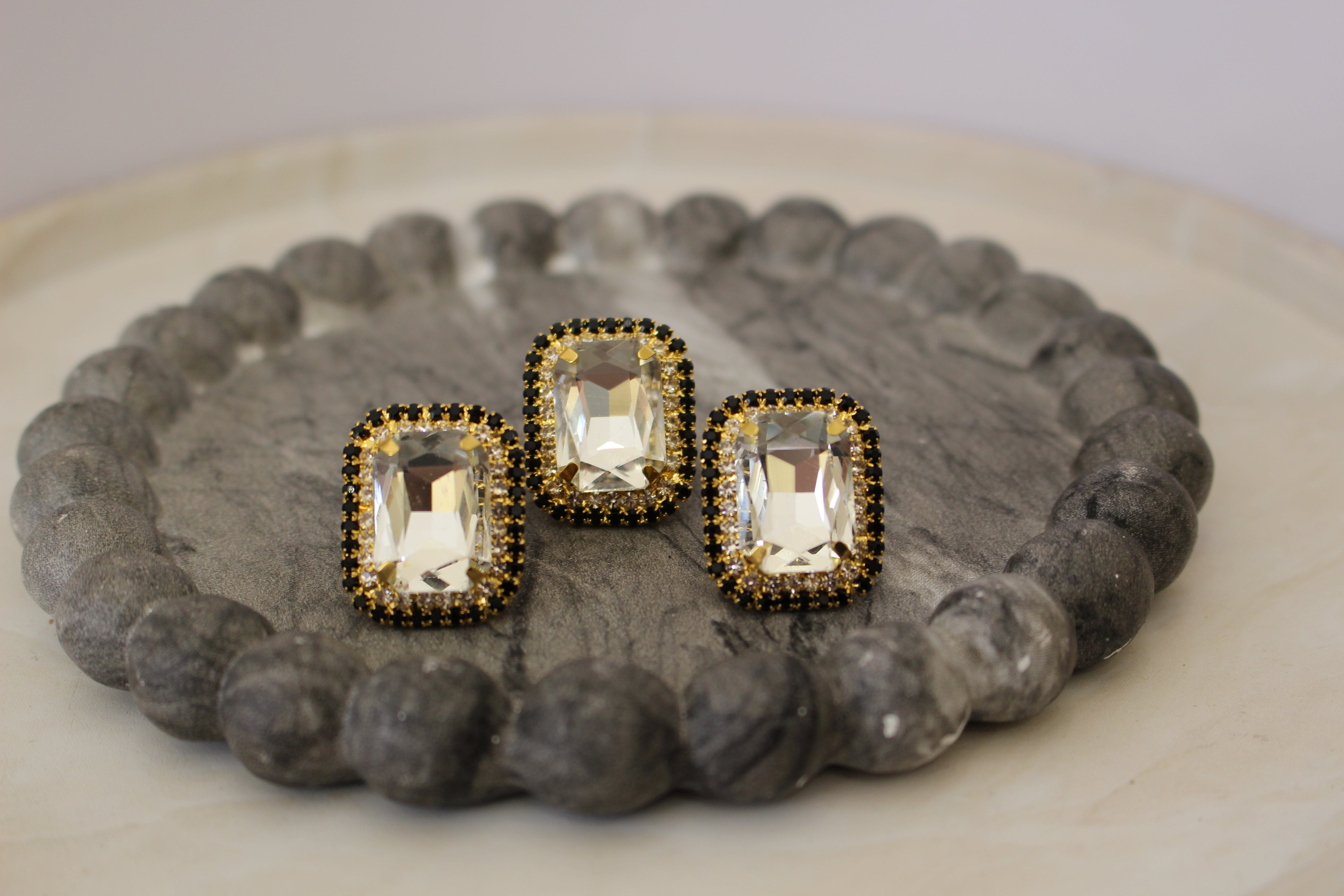 Trio Urania | Copribottoni gioiello